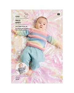 Rico Knitting Pattern Baby Sweater Leggings Baby Dream DK KIC 1242 21x30x0.1
