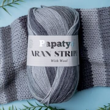 Papatya Aran Stripe
