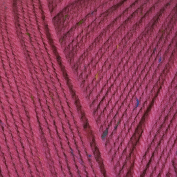 Woolcraft Aran with Wool Yarn Raspberry Tweed 866 400g
