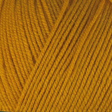 Woolcraft Acrylic Aran Yarn Mustard 140 400g