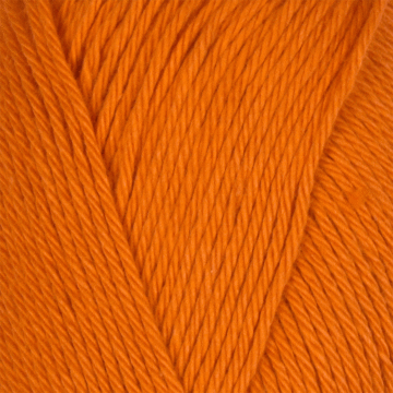 Scheepjes Cotton 8 4 Ply Yarn Orange 716 50g