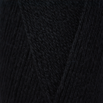 Emu Classic DK Yarn Black 123 100g