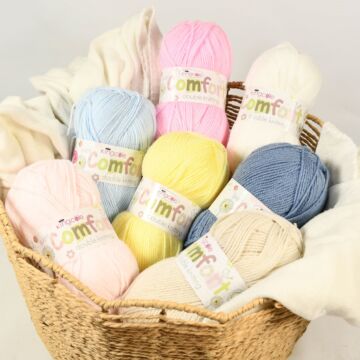 King Cole Comfort Baby DK Yarn 100 grm Ball