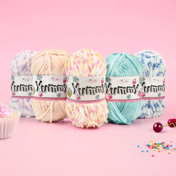 King Cole Yummy Chunky Yarn  - 100 grm Ball