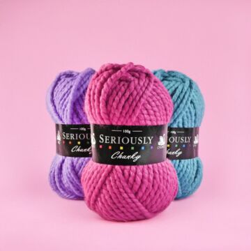 Cygnet Seriously Chunky Yarn - 100 grm Ball