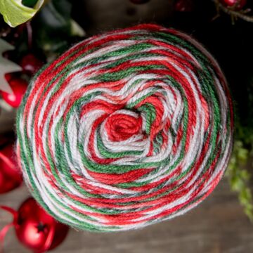 Christmas Classics Jingle Stripes DK Yarn Traditional 001 100g