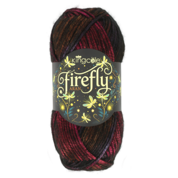 King Cole Firefly Aran Yarn 100 grm Ball