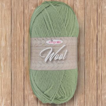 King Cole Wool Aran Yarn - 100 grm Ball