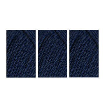 Sirdar Snuggly DK Value Pack - 3 x 50g Balls Light Navy 224 