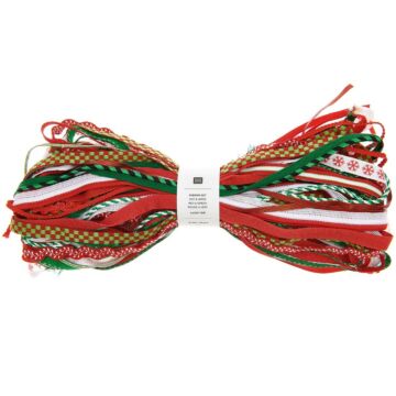 Rico Lucky Dip Trim Sets 30pcs Each 1m Red & Green 4 x 25 x 11cm