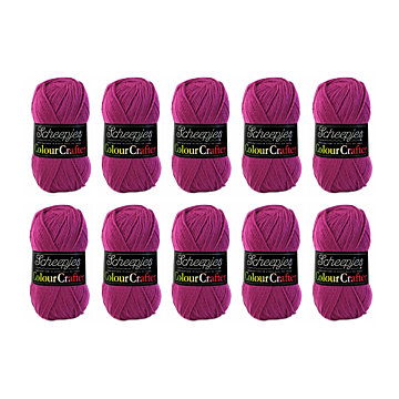 Scheepjes Colour Crafter DK Yarn Value Pack - 10 x 100g Balls 1061 Meppel 