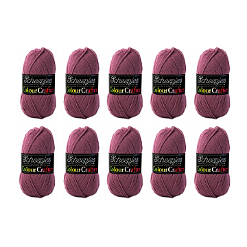 Scheepjes Colour Crafter DK Yarn Value Pack - 10 x 100g Balls 1067Hoorn 