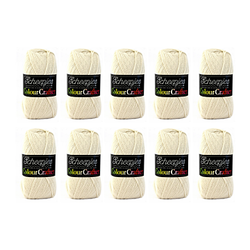 Scheepjes Colour Crafter DK Yarn Value Pack - 10 x 100g Balls 1218 Zandvoort 