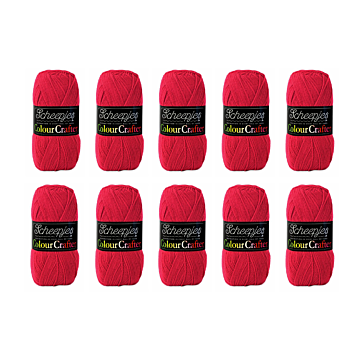 Scheepjes Colour Crafter DK Yarn Value Pack - 10 x 100g Balls 1246 Maastricht 