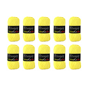 Scheepjes Colour Crafter DK Yarn Value Pack - 10 x 100g Balls 1263 Leerdam 
