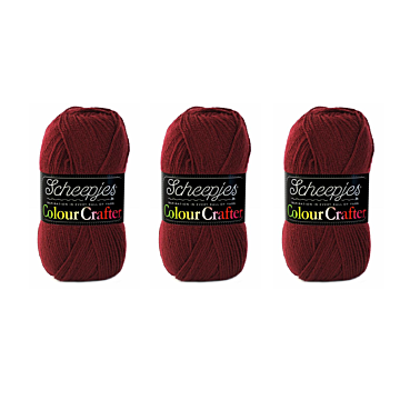 Scheepjes Colour Crafter DK Yarn Value Pack - 3 x 100g Balls 1035 Kampen 