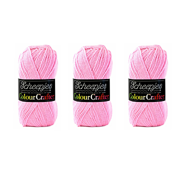 Scheepjes Colour Crafter DK Yarn Value Pack - 3 x 100g Balls 1241 Den Bosch 