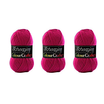 Scheepjes Colour Crafter DK Yarn Value Pack - 3 x 100g Balls 1827 Drachten 
