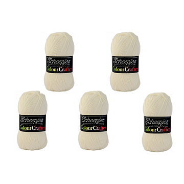 Scheepjes Colour Crafter DK Yarn Value Pack - 5 x 100g Balls 1005 Barneveld 