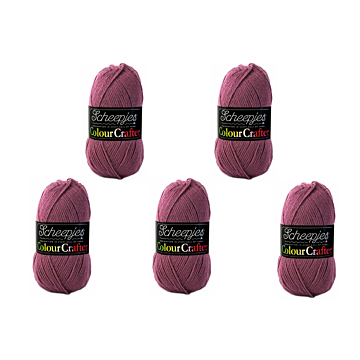 Scheepjes Colour Crafter DK Yarn Value Pack - 5 x 100g Balls 1067Hoorn 