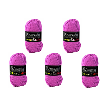 Scheepjes Colour Crafter DK Yarn Value Pack - 5 x 100g Balls 1084 Hengelo 
