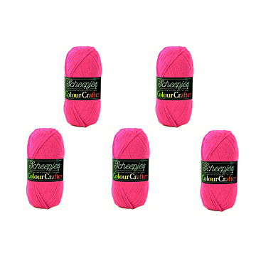 Scheepjes Colour Crafter DK Yarn Value Pack - 5 x 100g Balls 1257 Hilversum 