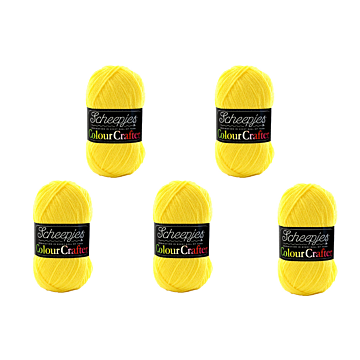 Scheepjes Colour Crafter DK Yarn Value Pack - 5 x 100g Balls  2008 Leuven 