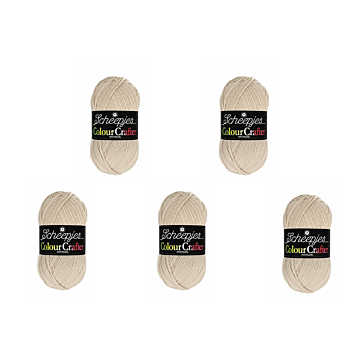 Scheepjes Colour Crafter DK Yarn Value Pack - 5 x 100g Balls 2010 Hasselt 