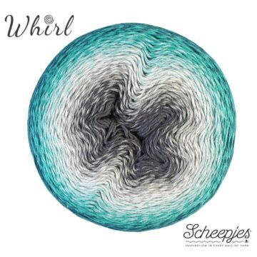 Scheepjes Whirl 4ply 754 Green Tea Tipple 215-225g