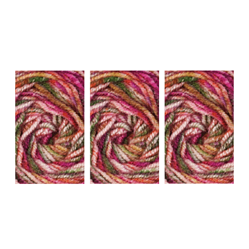 Stylecraft Batik Elements Swirl DK Yarn Value Pack - 3 x 100g Balls Fire 6174 