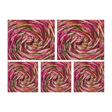 Stylecraft Batik Elements Swirl DK Yarn Value Pack - 5 x 100g Balls Fire 6174 