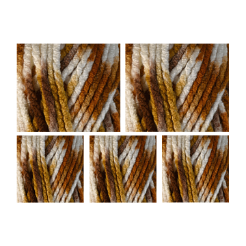 Stylecraft Colour Code XL Super Chunky Yarn Value Pack - 5 x 100g Balls Gingers 5320 