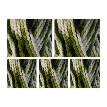 Stylecraft Colour Code XL Super Chunky Yarn Value Pack - 5 x 100g Balls Greens 5321 